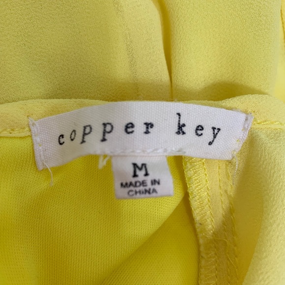 Cooper Key Yellow Romper EUC - Picture 5 of 7